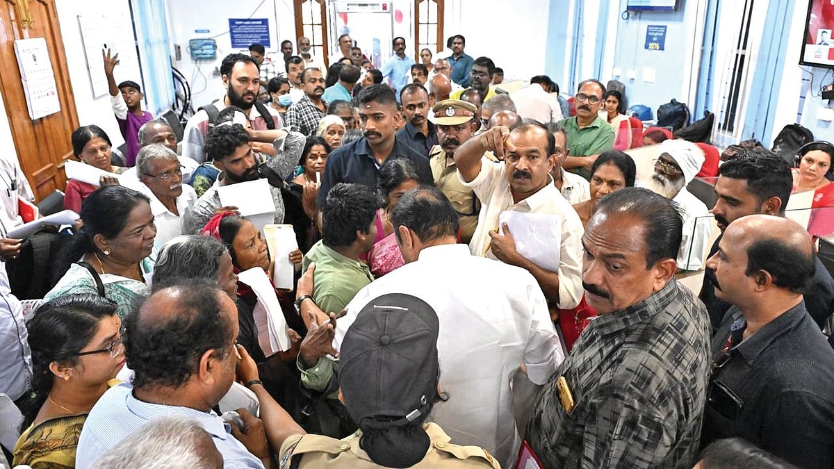On days Satheesan is in the state capital, the CMO becomes a place where power meets the people 

