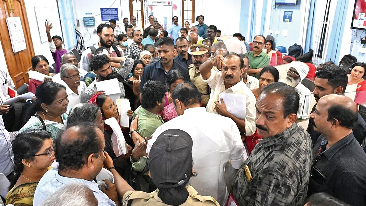 On days Satheesan is in the state capital, the CMO becomes a place where power meets the people