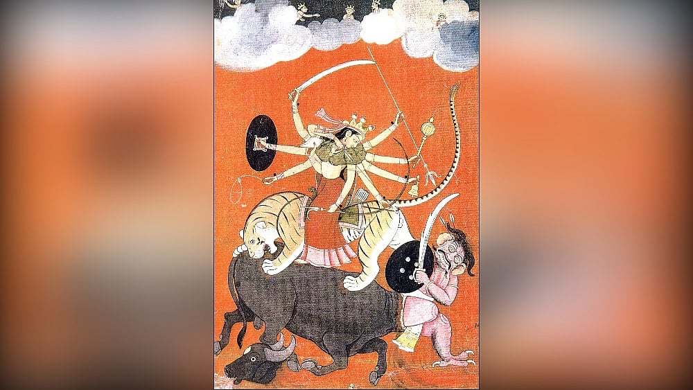 It’s time Durga changed her ‘vahana’. Even she must bow to superior ethics and keep up with the times