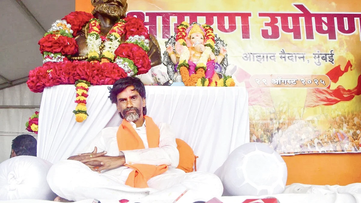 Maratha-quota warrior Manoj Jarange-Patil
