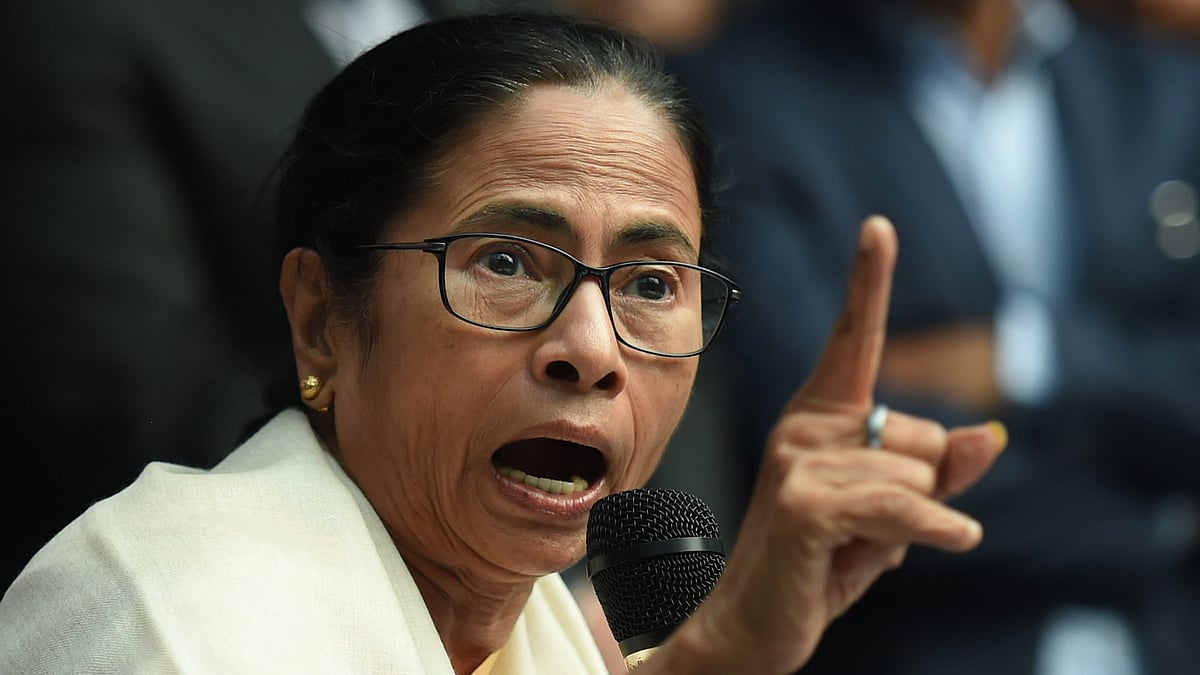 Former West Bengal chief minister Mamata Banerjee.