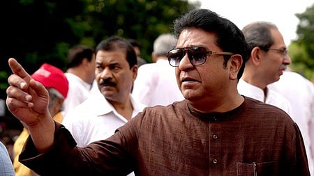 Maharashtra Navnirman Sena chief Raj Thackeray.