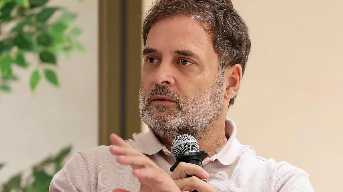 Leader of Opposition in the Lok Sabha Rahul Gandhi.