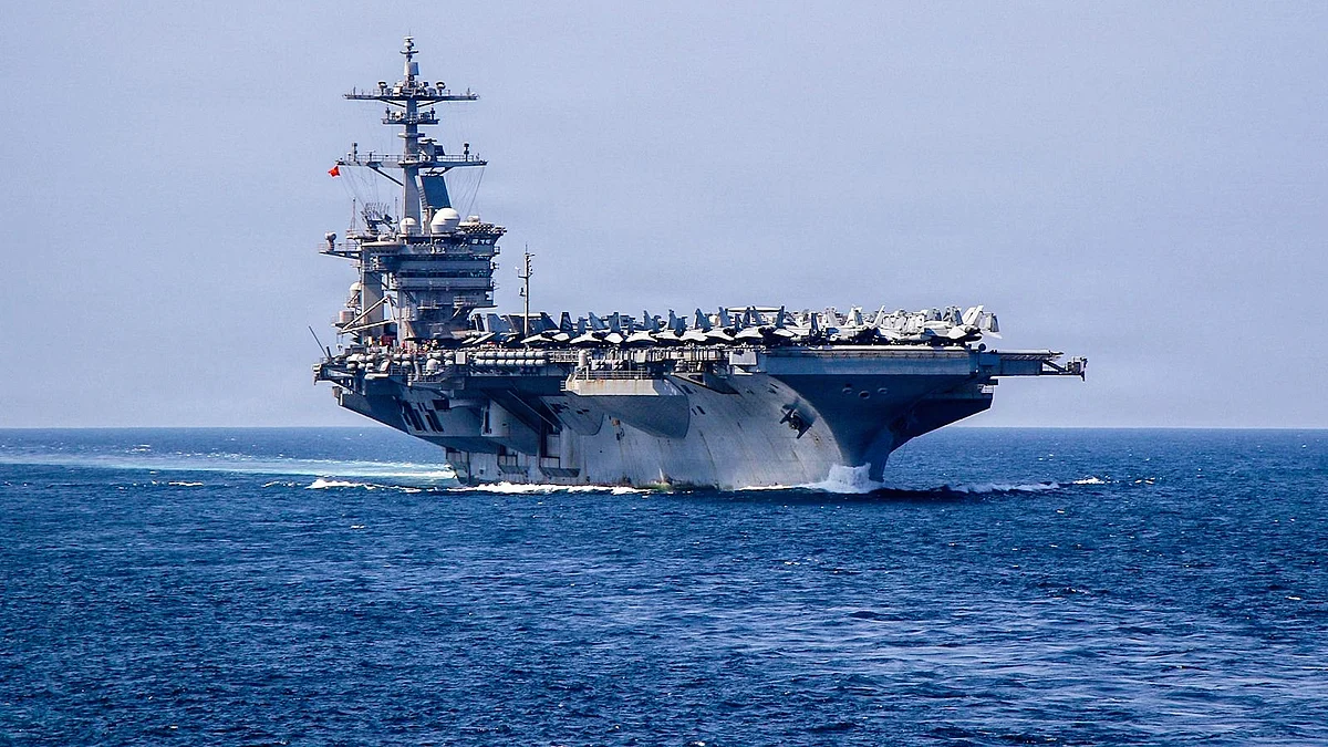 File image of the USS Abraham Lincoln