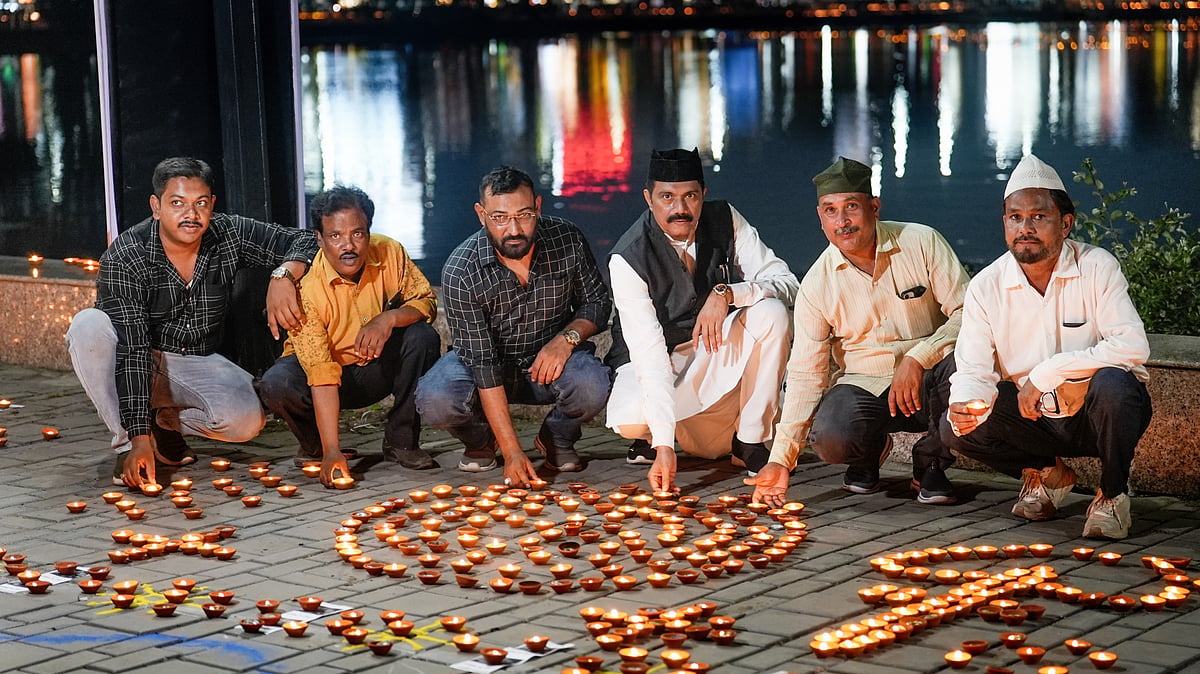 'Diyas' to mark Narendra Modi's birthday in Raipur, Chhattisgarh