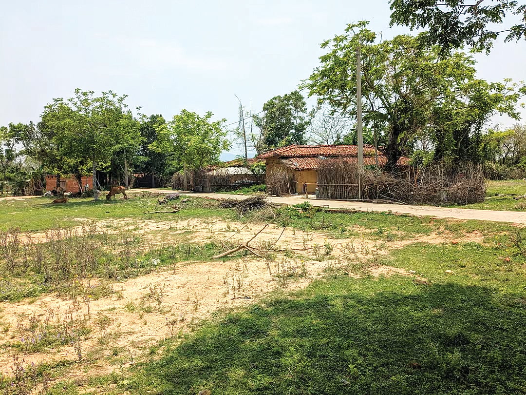Jathar, the Santhal Adivasi hamlet in Bihar’s Jamui district