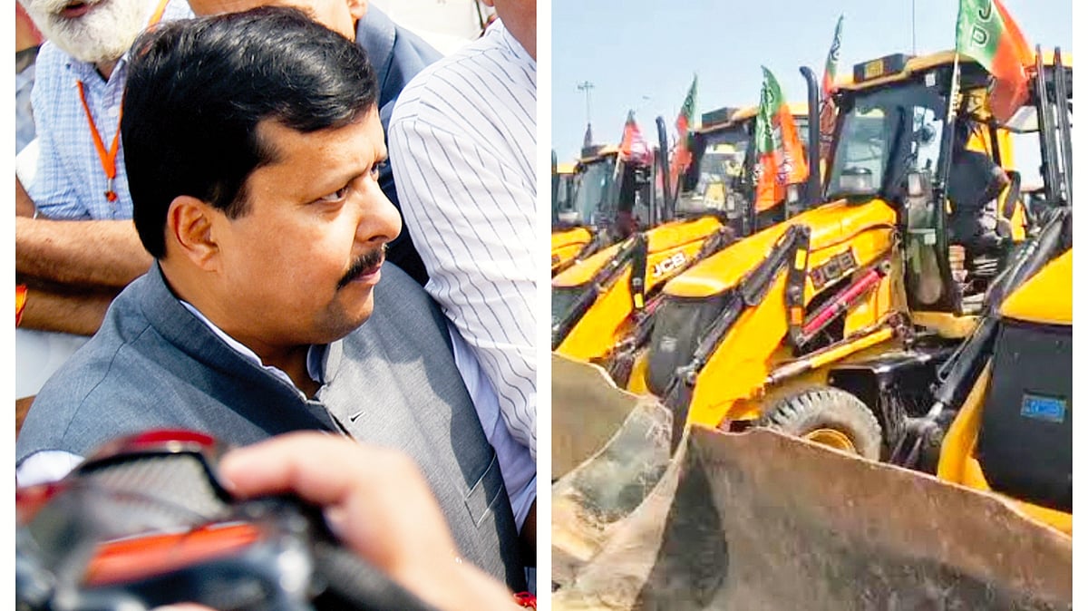 The customary bulldozer welcome didn’t go down well for BJP chief Nitin Nabin