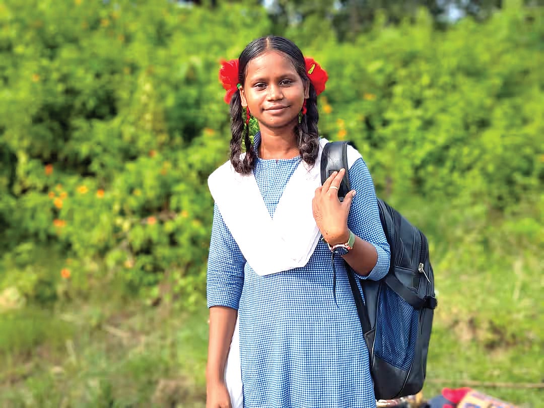 Young Sarojini Baske