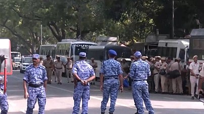 Restrictions prohibit gatherings of five or more people, processions, demonstrations.