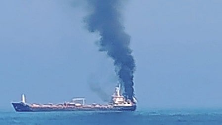 All five Indians were brought safely ashore