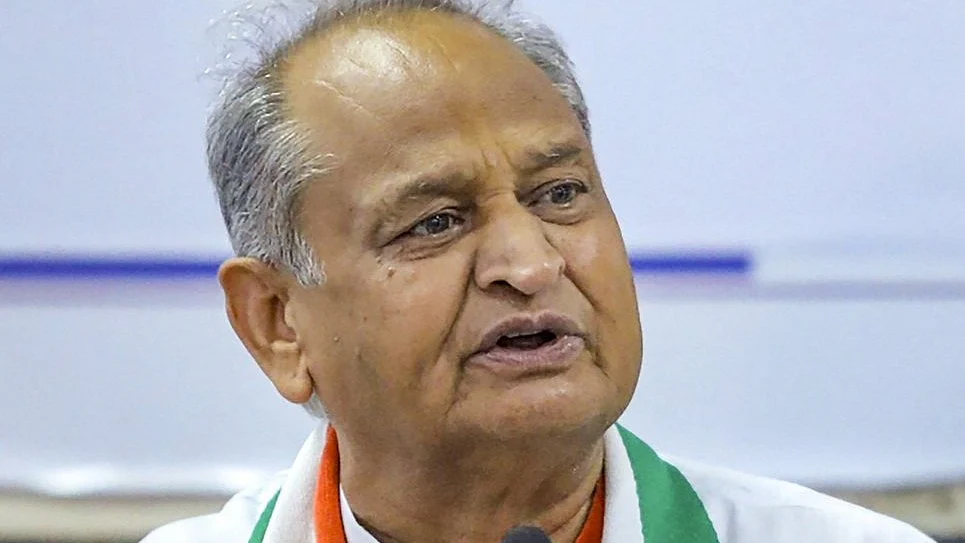 Former Rajasthan chief minister Ashok Gehlot.
