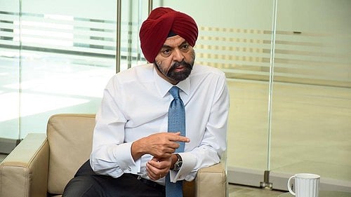 World Bank president Ajay Banga.