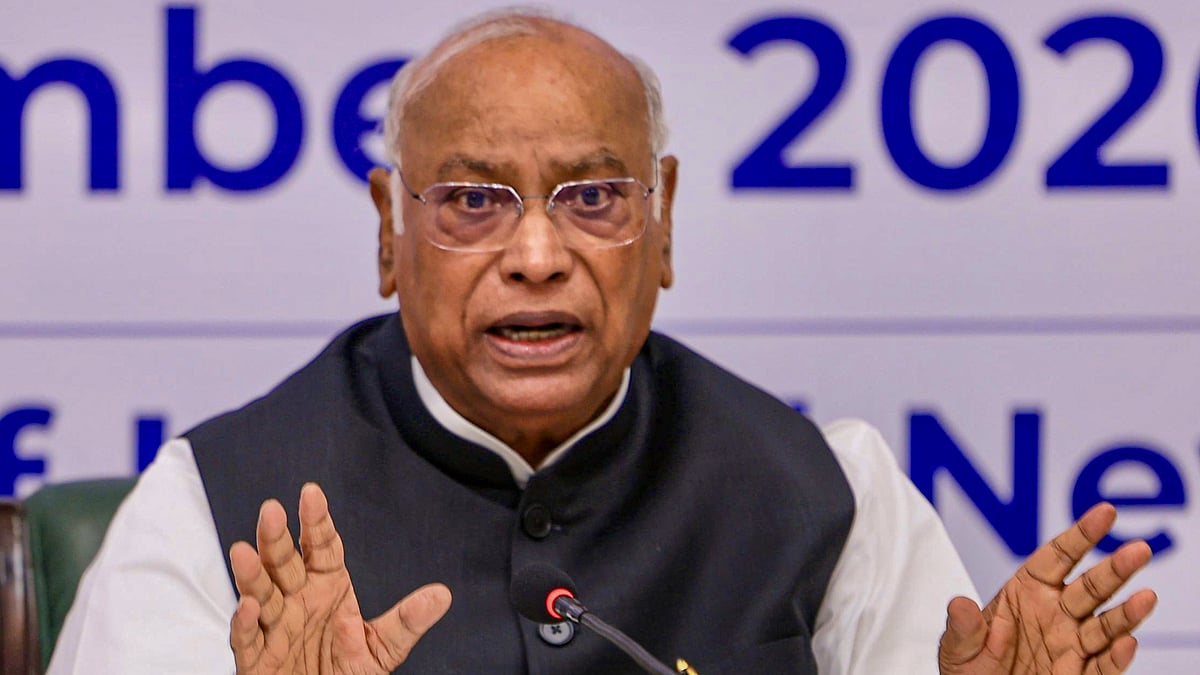 Congress president Mallikarjun Kharge