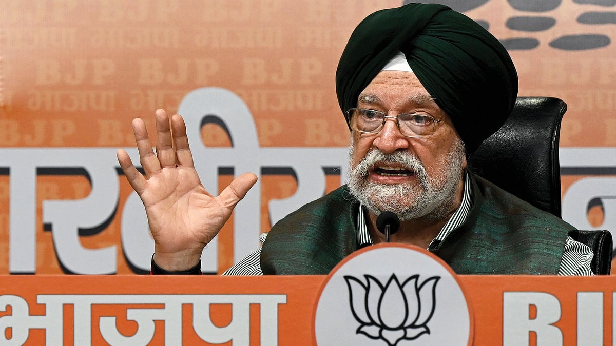 File photo of Hardeep Puri