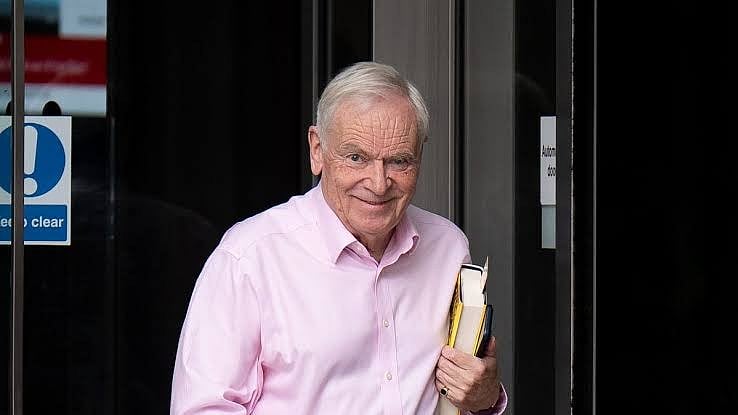 Bestselling British novelist and former Conservative MP Jeffrey Archer.