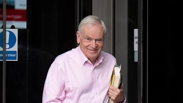 Bestselling British novelist and former Conservative MP Jeffrey Archer.