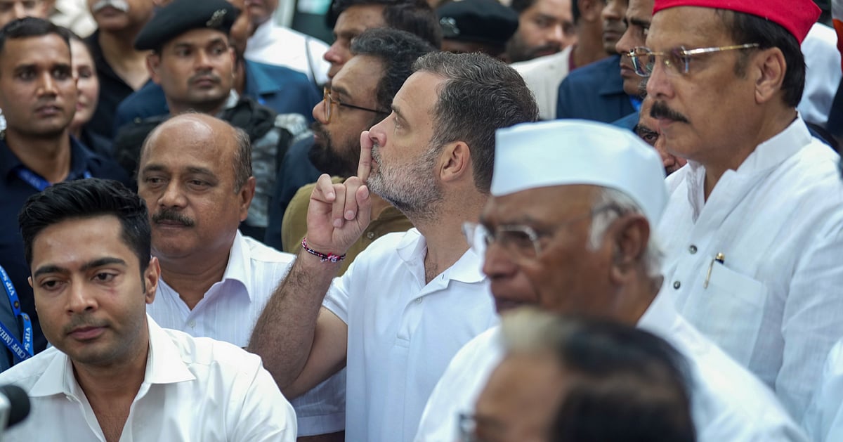 INDIA bloc MPs to meet today, may intensify 'vote chori' protest