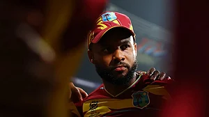 Shai Hope, the West Indies, pulled off a Houdini Act last night