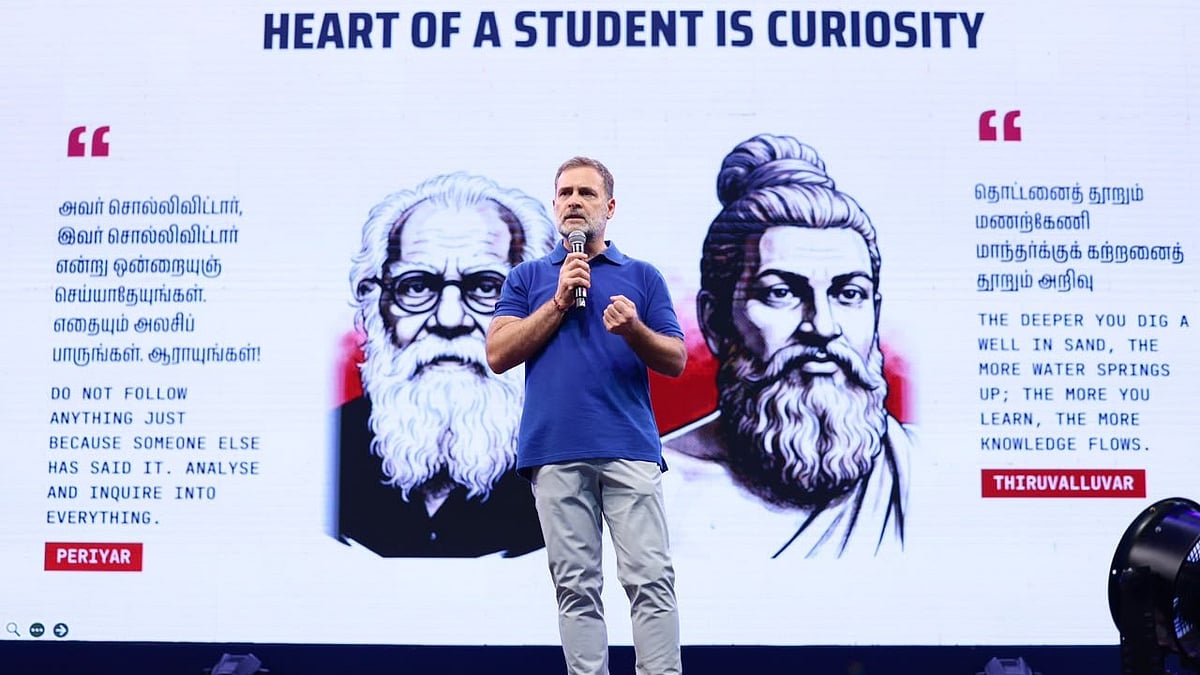 Rahul Gandhi at Chennai