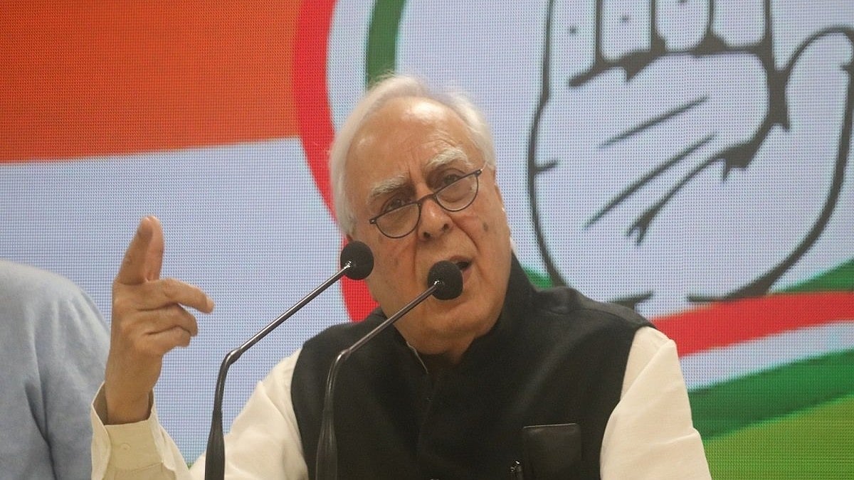 Congress leader Kapil Sibal