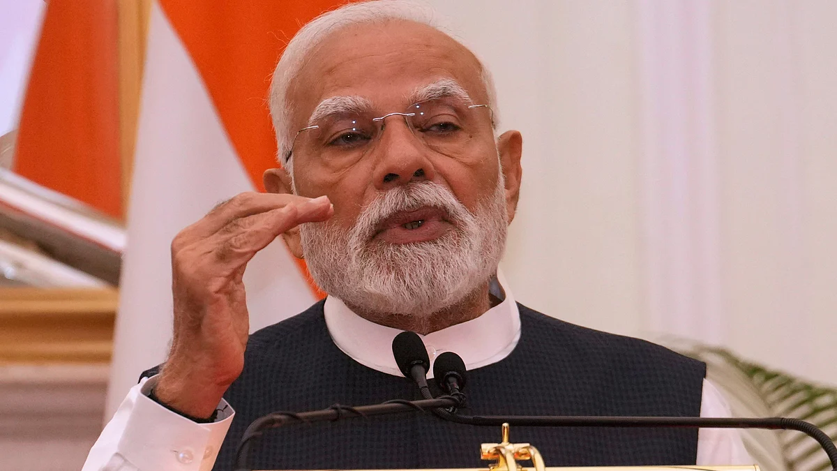 Prime Minister Narendra Modi.