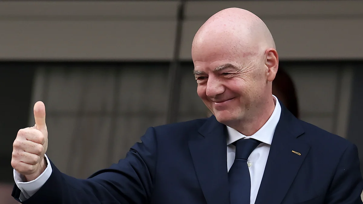 FIFA president Gianni Infantino