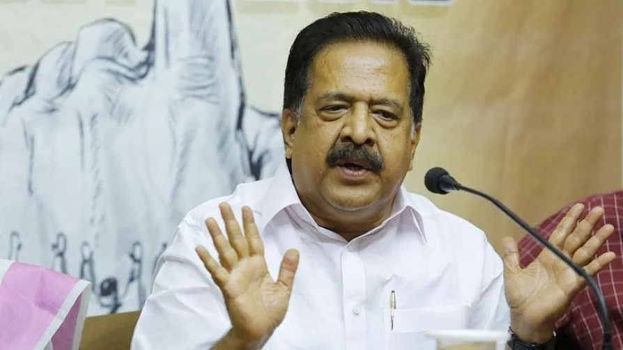 Kerala home minister Ramesh Chennithala.