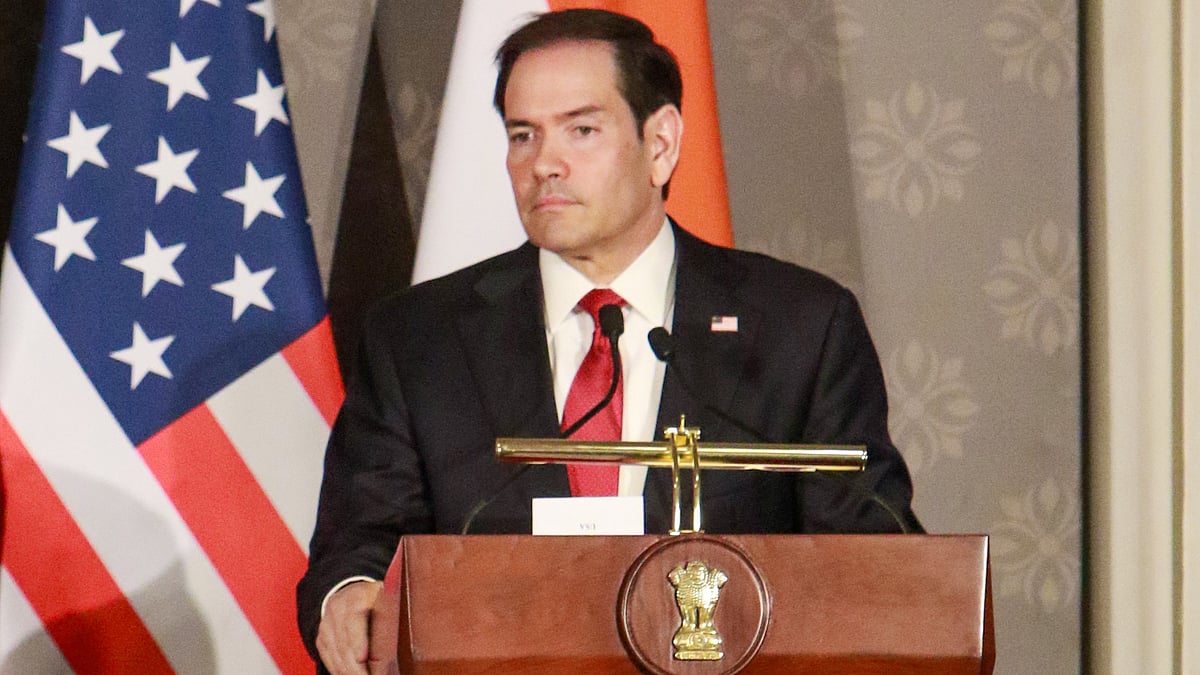 US secretary of state Marco Rubio.