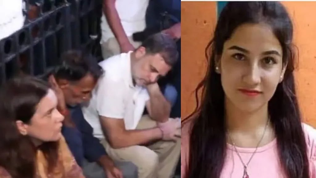 Rahul, Priyanka visit India Gate protest site to meet Ankita Bhandari’s parents