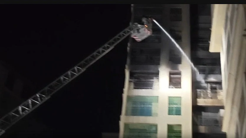 Intense stairwell heat hampered crews’ efforts to reach trapped residents.