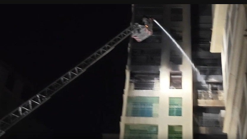 Intense stairwell heat hampered crews’ efforts to reach trapped residents.