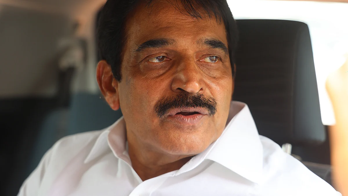 Congress MP K.C. Venugopal at Parliament House complex in New Delhi.