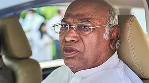 Congress president Mallikarjun Kharge.