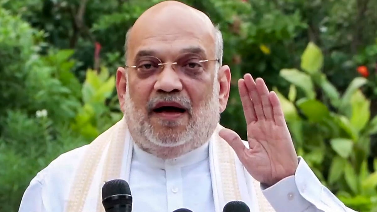 Amit Shah speaks to media on ongoing protests against Gyanesh Kumar and the SIR, 13 Oct