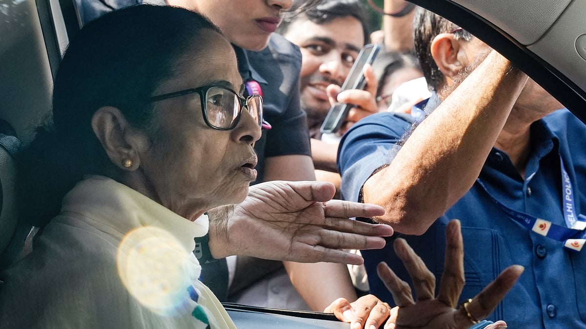 Mamata Banerjee at Constitution Club of India, New Delhi, 12 Oct