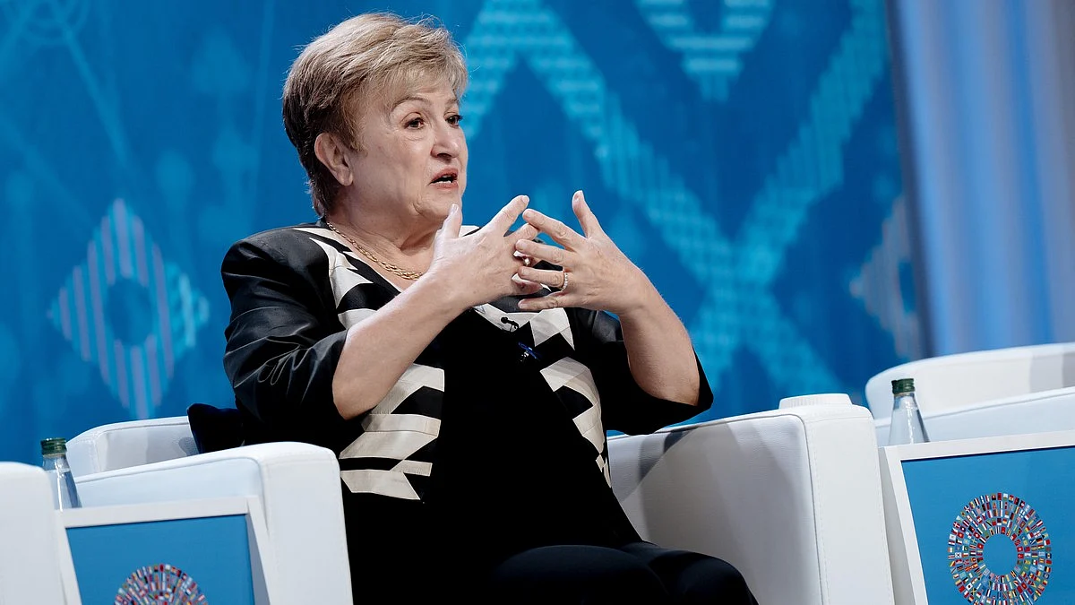 IMF managing director Kristalina Georgieva.