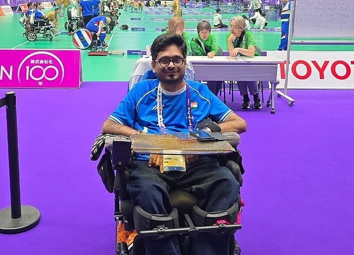 Sachin Chamaria: Leading Indian challenge in boccia