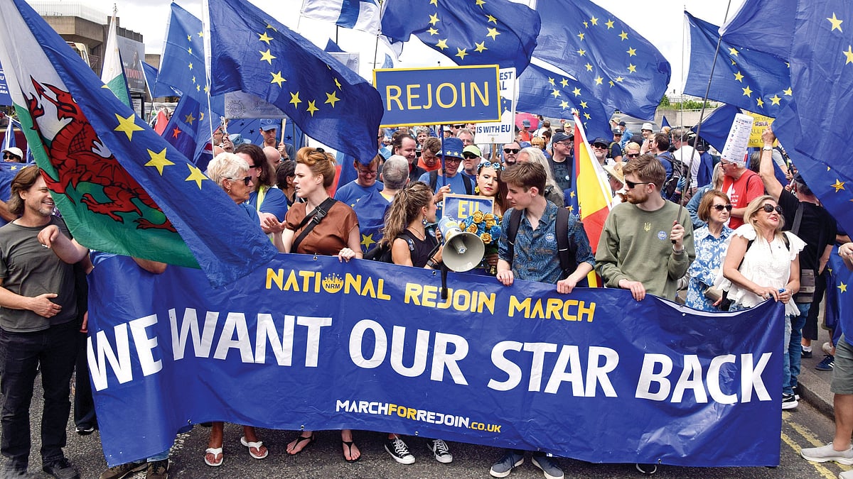 The message is loud and clear. Britons want to join the EU
