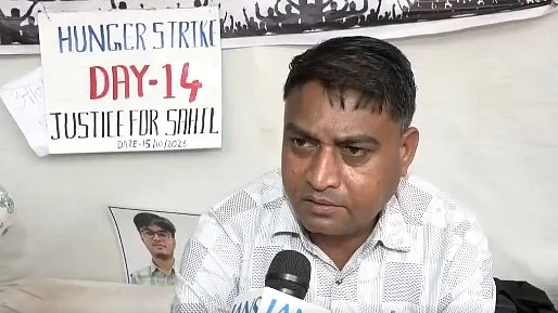 Sahil Wakode’s father Ravindra Wakode