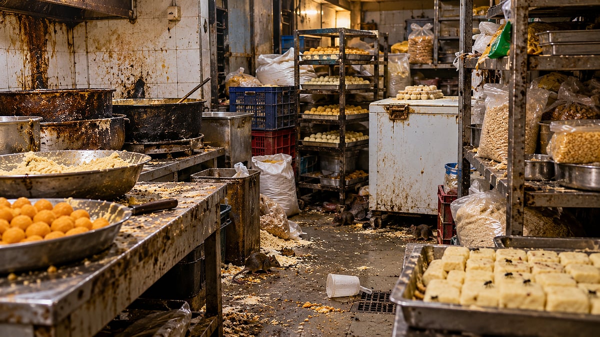 Delhi sweet shops flag hygiene lapses during festive-season inspections