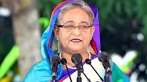 Former Bangladesh prime minister Sheikh Hasina.