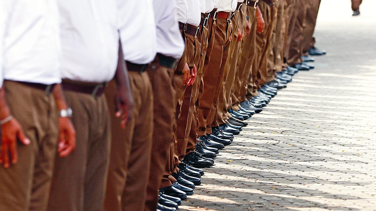 Boots on the ground ready for route march this Dussehra