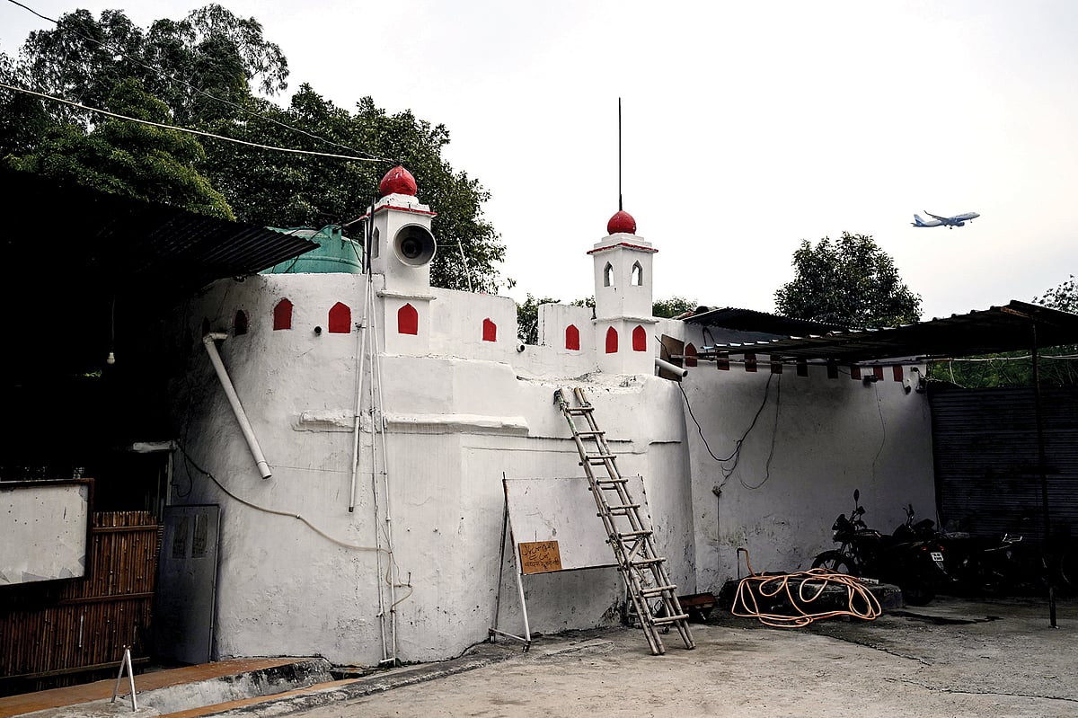 The century-old mosque on Race Course Road which has been declared ‘illegal’