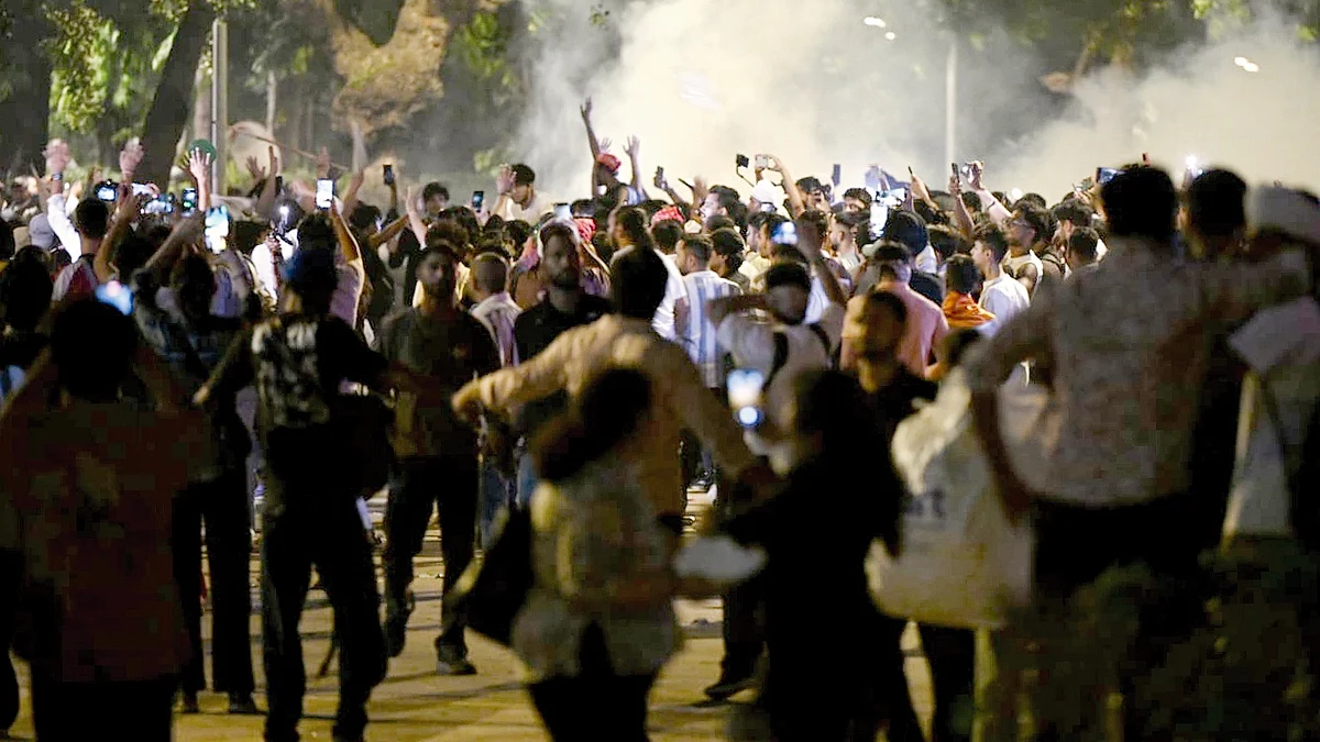 Rambunctious young protesters have shown they can be detained but not tamed