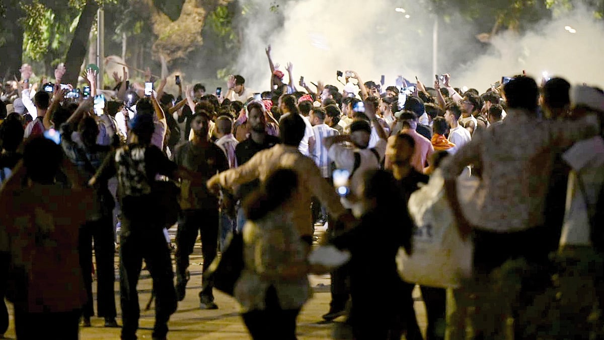 Rambunctious young protesters have shown they can be detained but not tamed