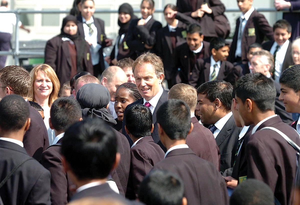 Former Prime Minister Tony Blair