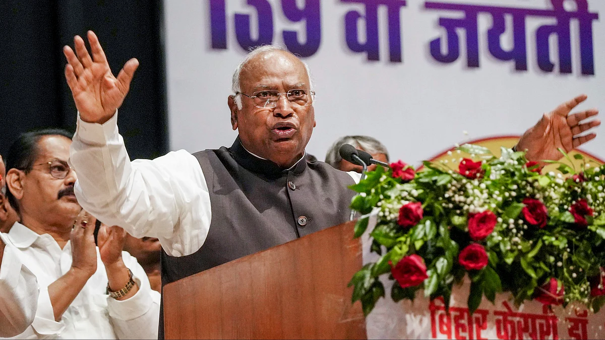 Kharge termed SIR protests ‘second war of independence’. 