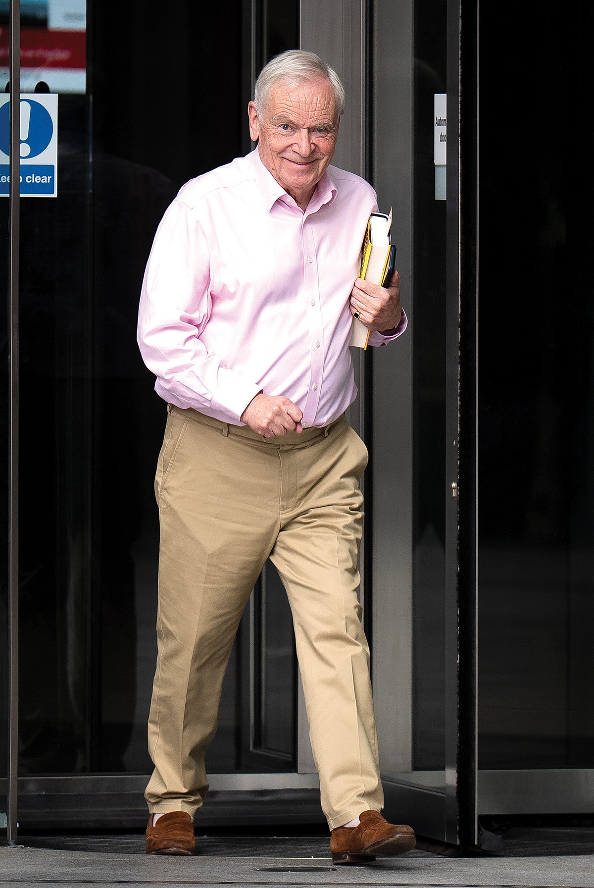 Novelist and former politician Jeffrey Archer