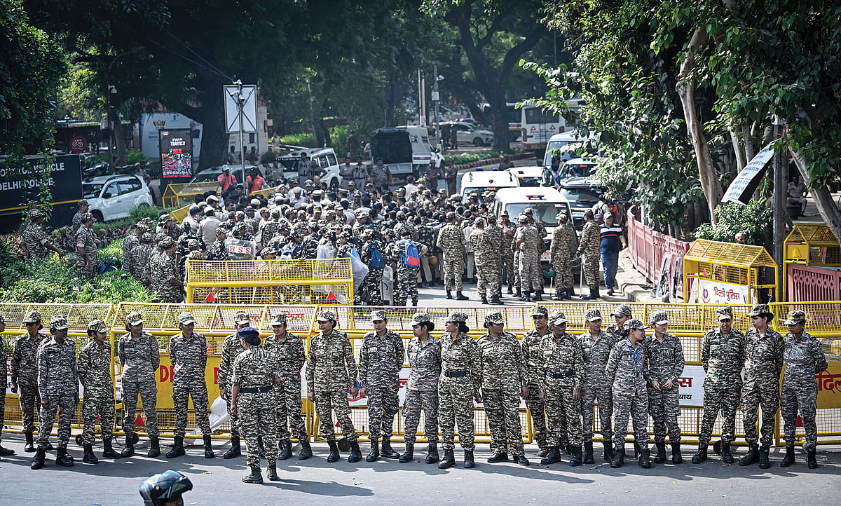 The State can bring on all its barricades, lathis and uniforms