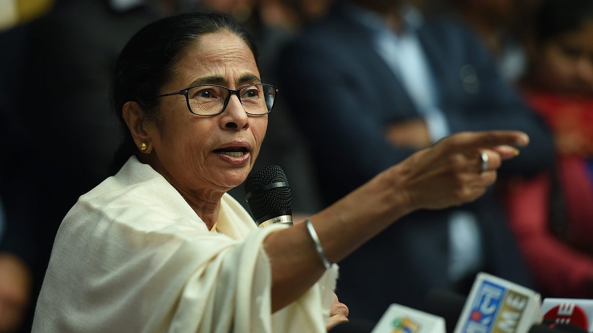 Former West Bengal chief minister Mamata Banerjee.